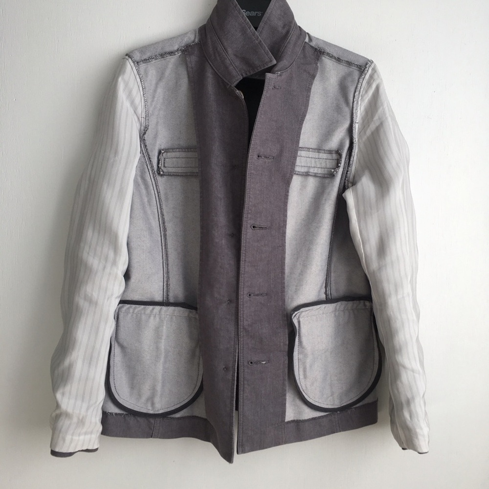 Northern Reflections Jean Style Tailored Dress / Casual Jacket Blazer Size M - Picture 4 of 16